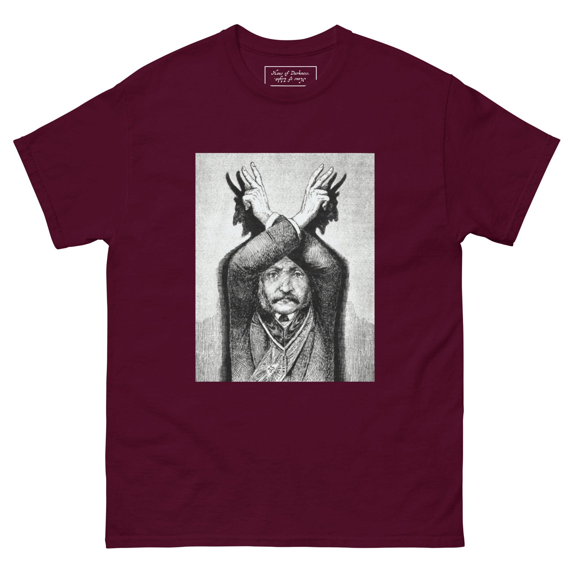 Devil Worship from "The Freemason" by Eugen Lennhoff | Unisex Classic Tee-Haus of Darkness, Haus of Light