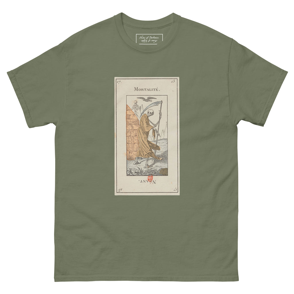 Vintage "Grand Etteilla" French Tarot "Death" | Unisex Classic Tee-Haus of Darkness, Haus of Light