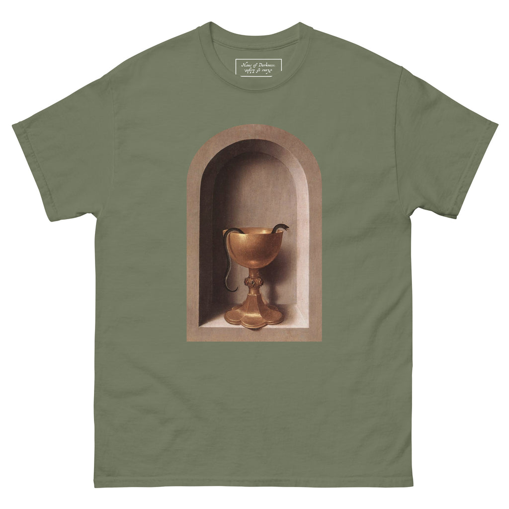 Snake Chalice from St John and Veronica Diptych by Hans Memling | Unisex Classic Tee-Haus of Darkness, Haus of Light