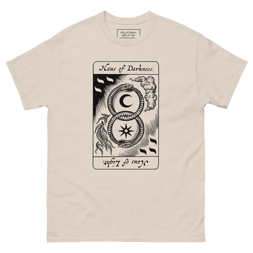 Haus of Darkness Haus of Light "Tarot" Card Logo | Unisex Classic Tee-Haus of Darkness, Haus of Light