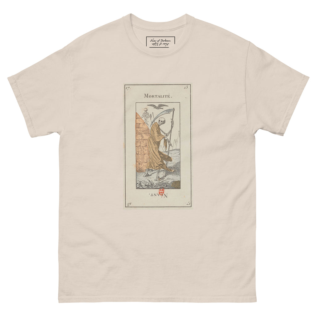 Vintage "Grand Etteilla" French Tarot "Death" | Unisex Classic Tee-Haus of Darkness, Haus of Light
