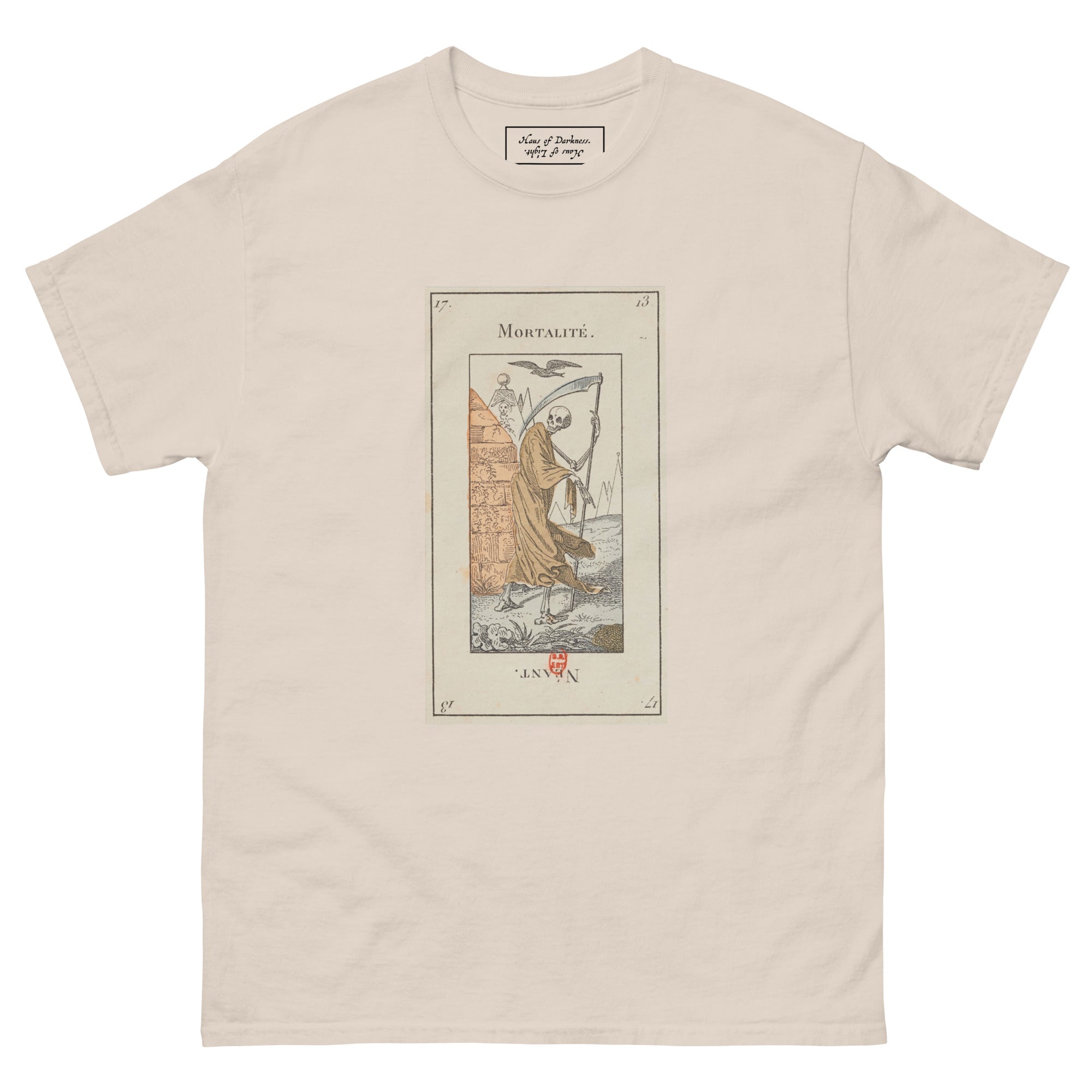 Vintage "Grand Etteilla" French Tarot "Death" | Unisex Classic Tee-Haus of Darkness, Haus of Light