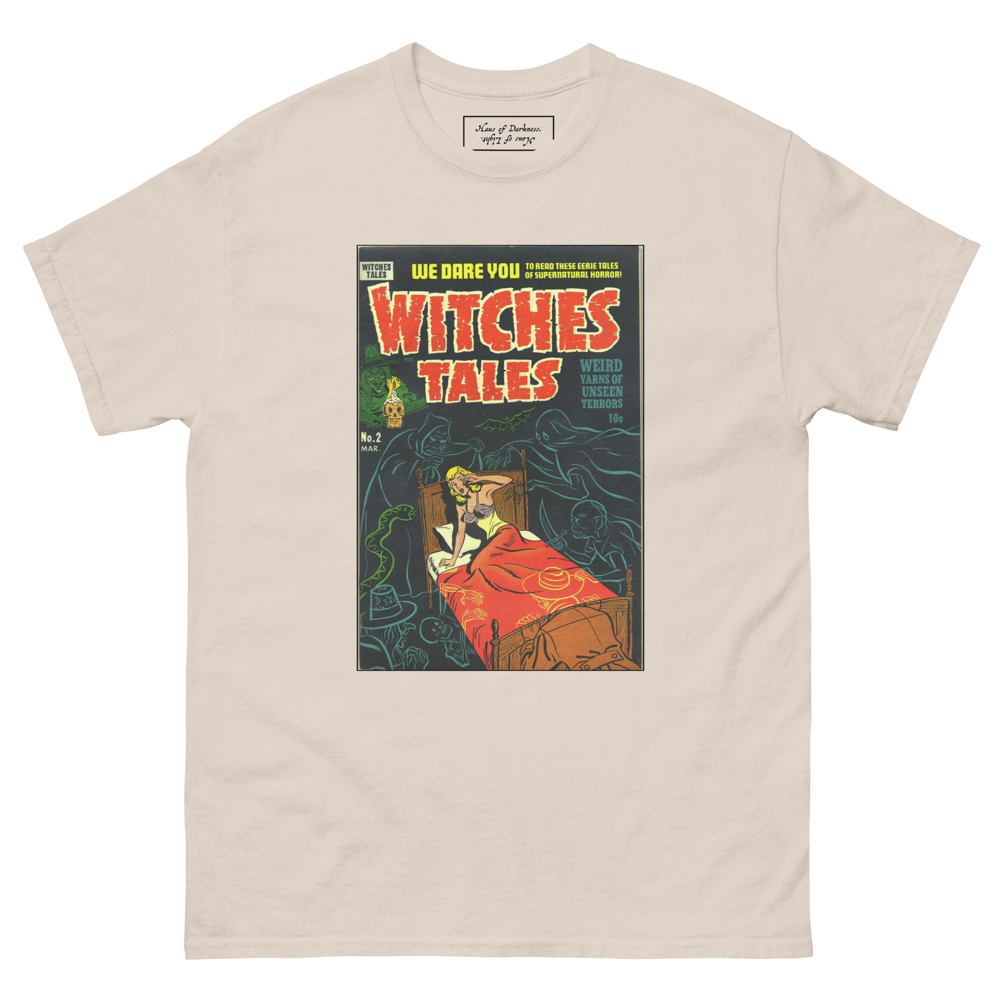 Witches Tales "Ghosts" | Unisex Classic Tee-Haus of Darkness, Haus of Light