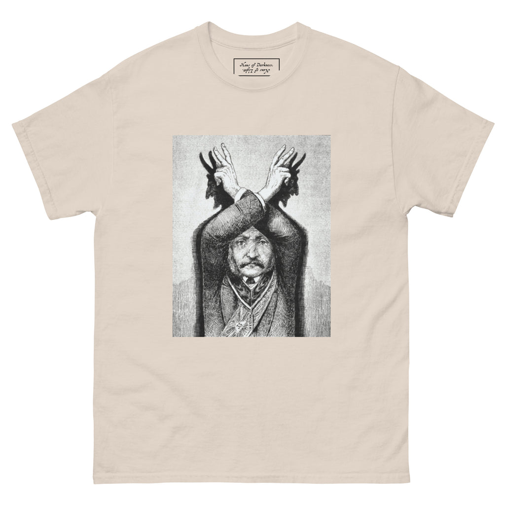 Devil Worship from "The Freemason" by Eugen Lennhoff | Unisex Classic Tee-Haus of Darkness, Haus of Light