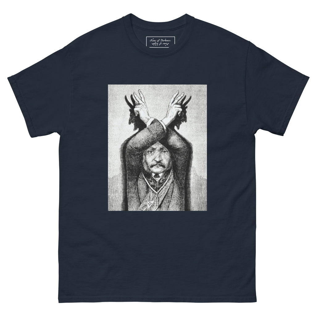 Devil Worship from "The Freemason" by Eugen Lennhoff | Unisex Classic Tee-Haus of Darkness, Haus of Light