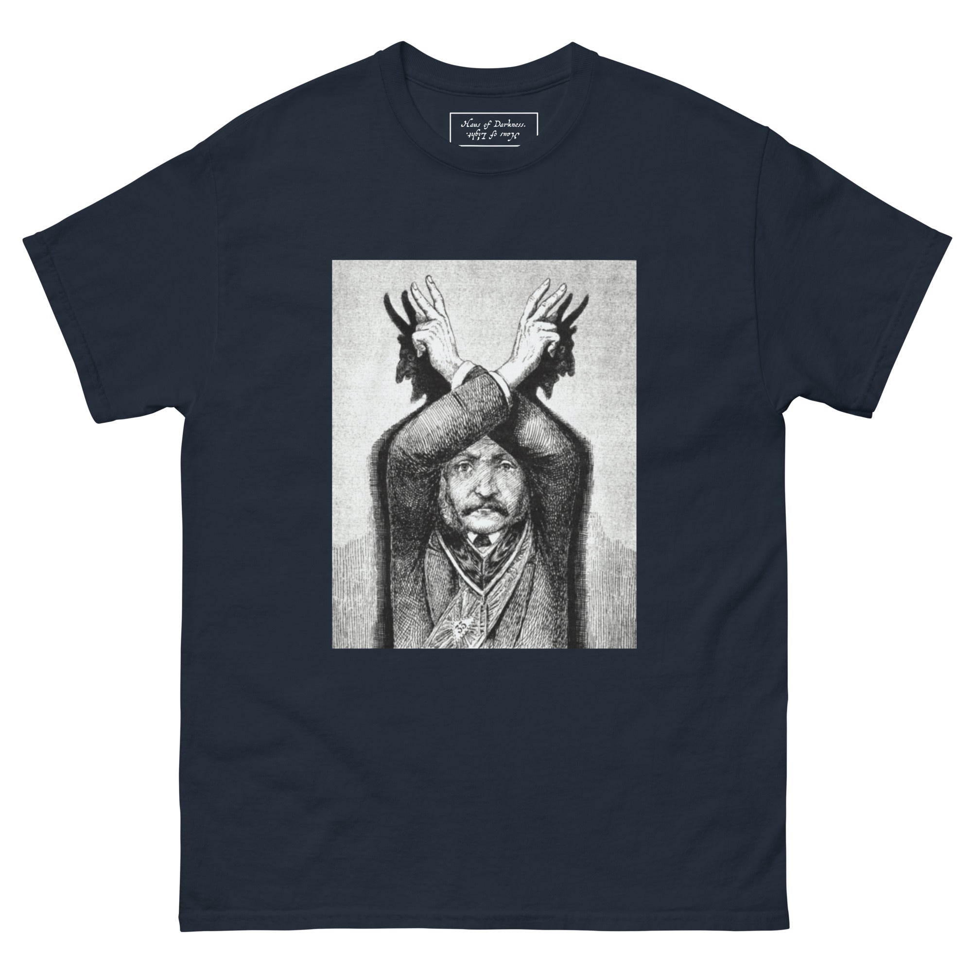 Devil Worship from "The Freemason" by Eugen Lennhoff | Unisex Classic Tee-Haus of Darkness, Haus of Light