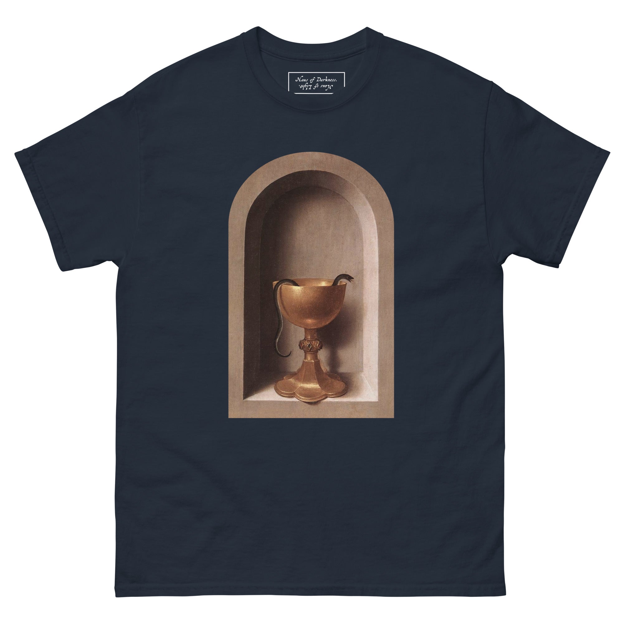 Snake Chalice from St John and Veronica Diptych by Hans Memling | Unisex Classic Tee-Haus of Darkness, Haus of Light