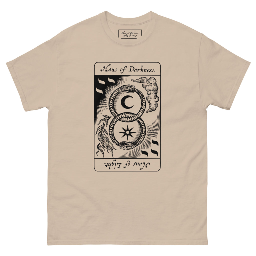 Haus of Darkness Haus of Light "Tarot" Card Logo | Unisex Classic Tee-Haus of Darkness, Haus of Light