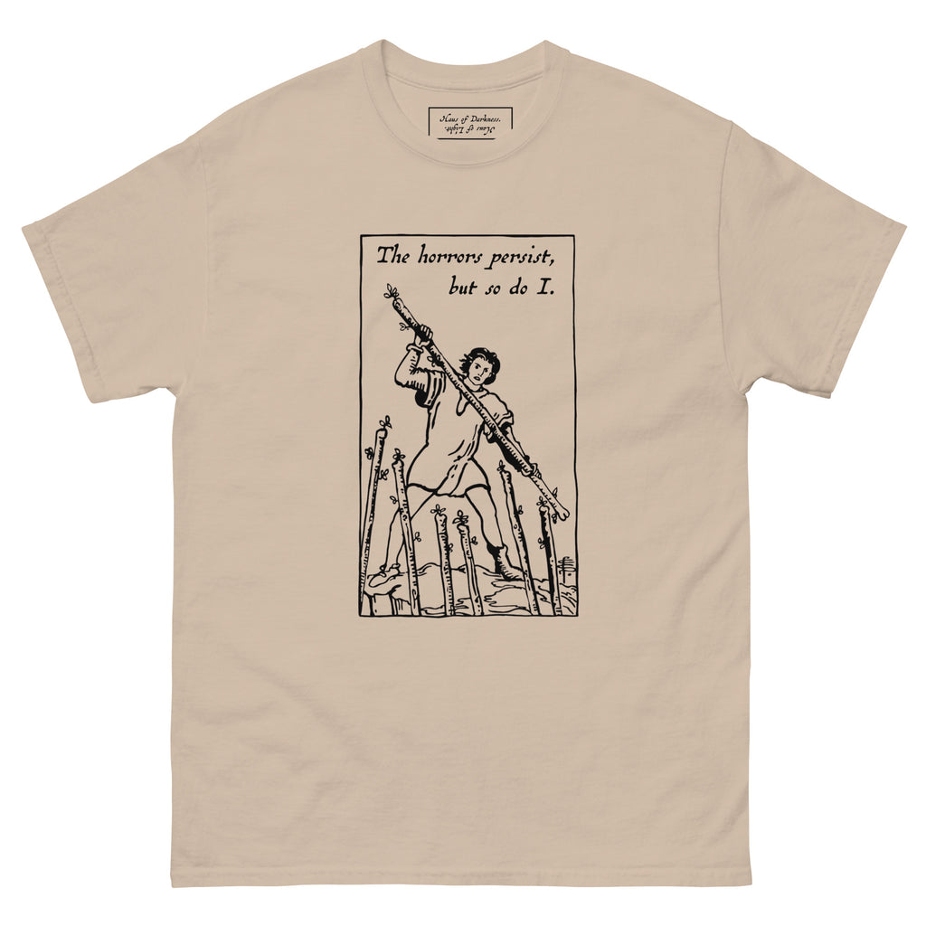 The Horrors Persist Tarot | Unisex Classic Tee-Haus of Darkness, Haus of Light