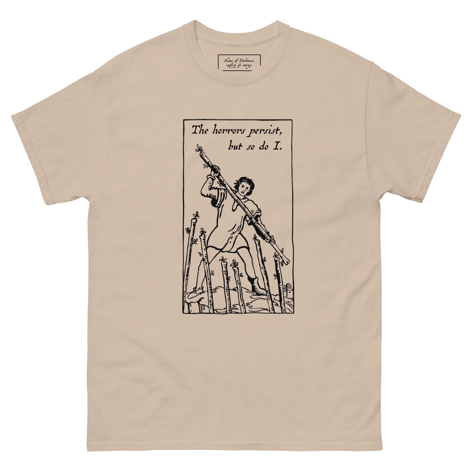 The Horrors Persist Tarot | Unisex Classic Tee-Haus of Darkness, Haus of Light