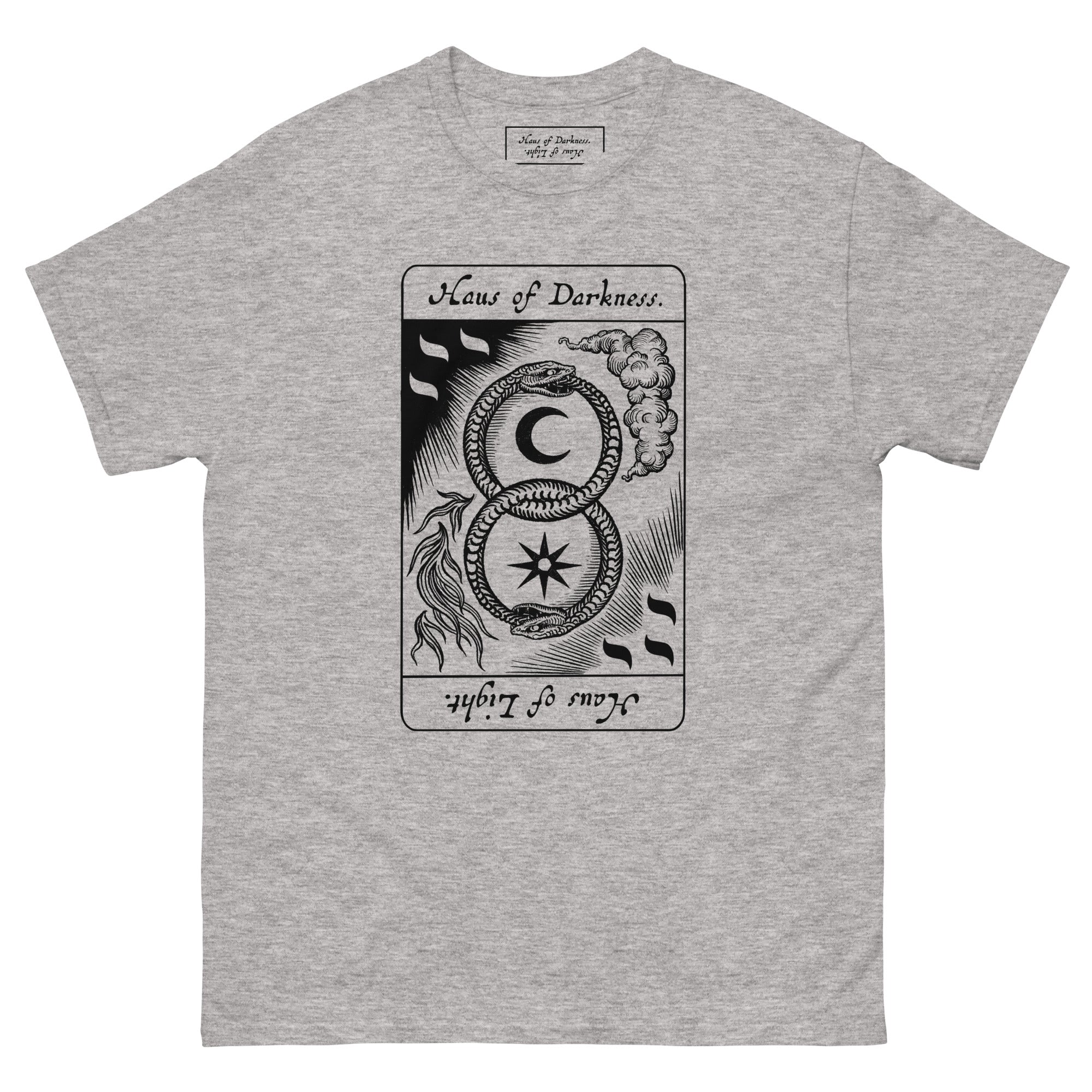 Haus of Darkness Haus of Light "Tarot" Card Logo | Unisex Classic Tee-Haus of Darkness, Haus of Light