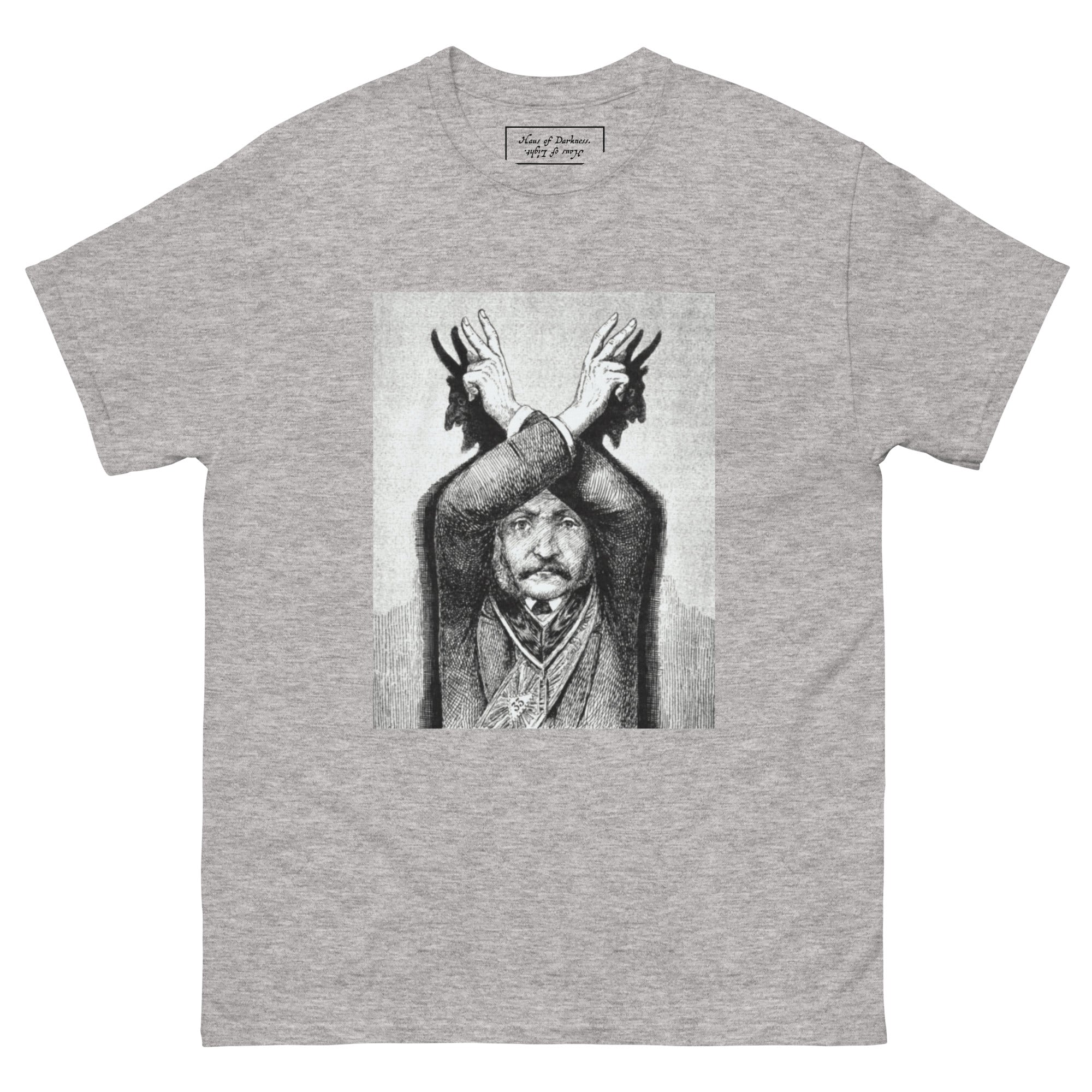 Devil Worship from "The Freemason" by Eugen Lennhoff | Unisex Classic Tee-Haus of Darkness, Haus of Light