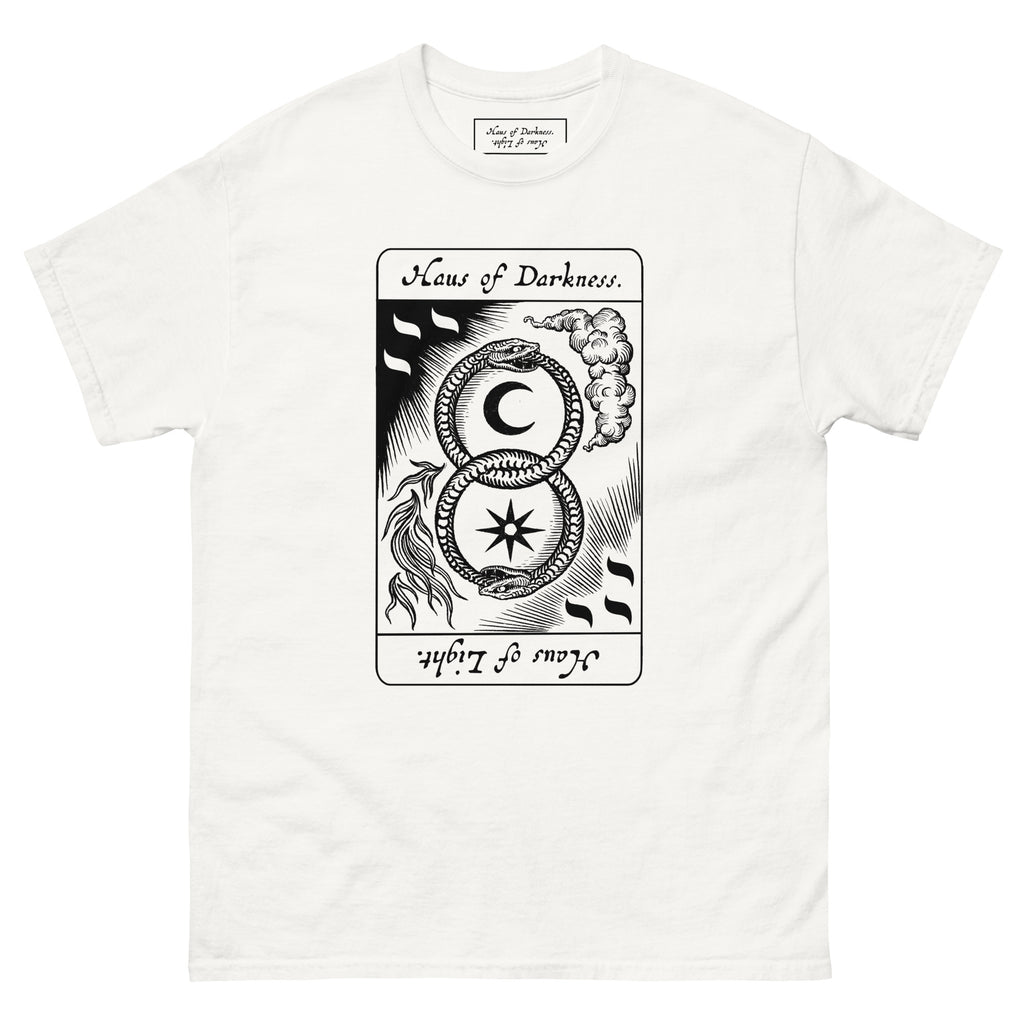 Haus of Darkness Haus of Light "Tarot" Card Logo | Unisex Classic Tee-Haus of Darkness, Haus of Light