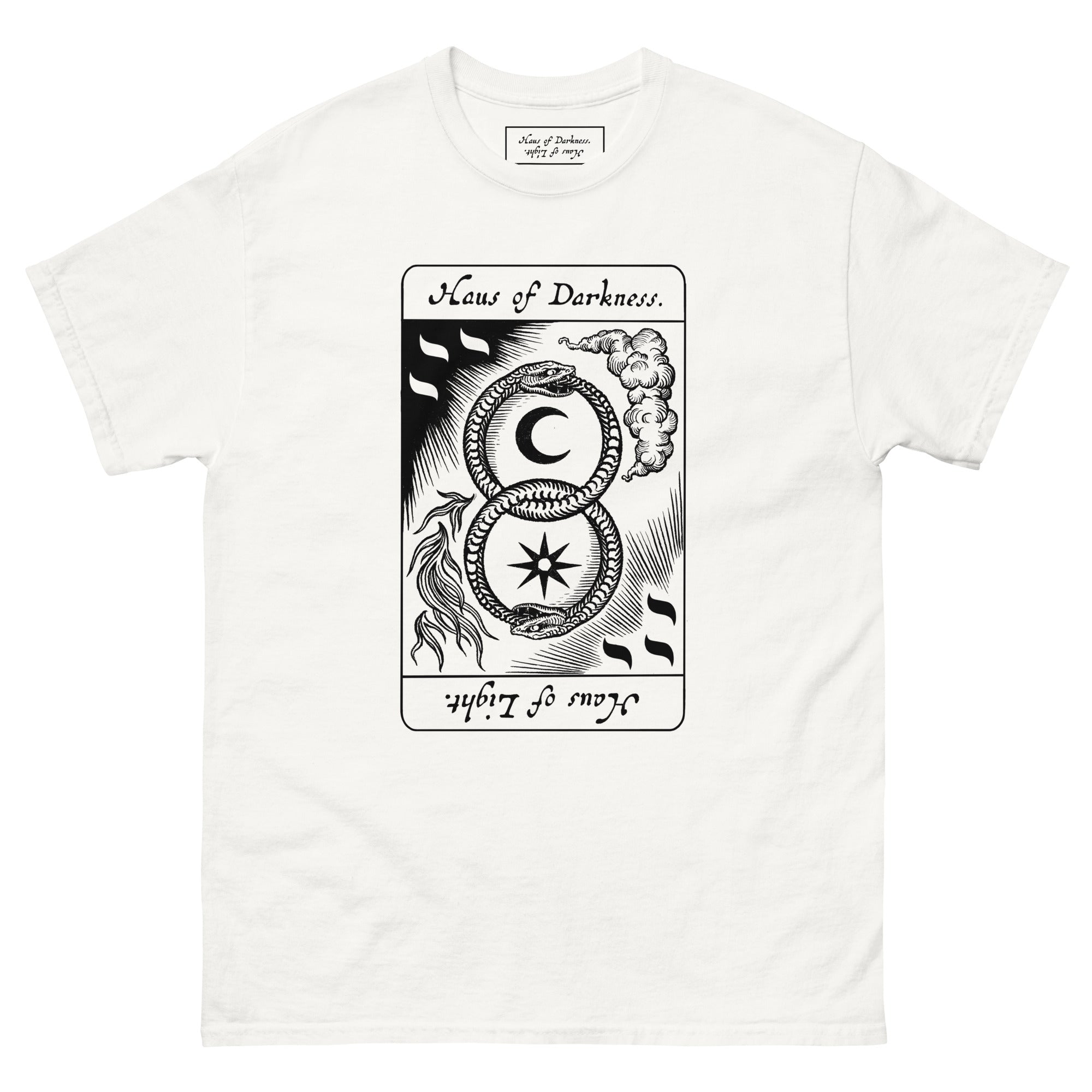 Haus of Darkness Haus of Light "Tarot" Card Logo | Unisex Classic Tee-Haus of Darkness, Haus of Light