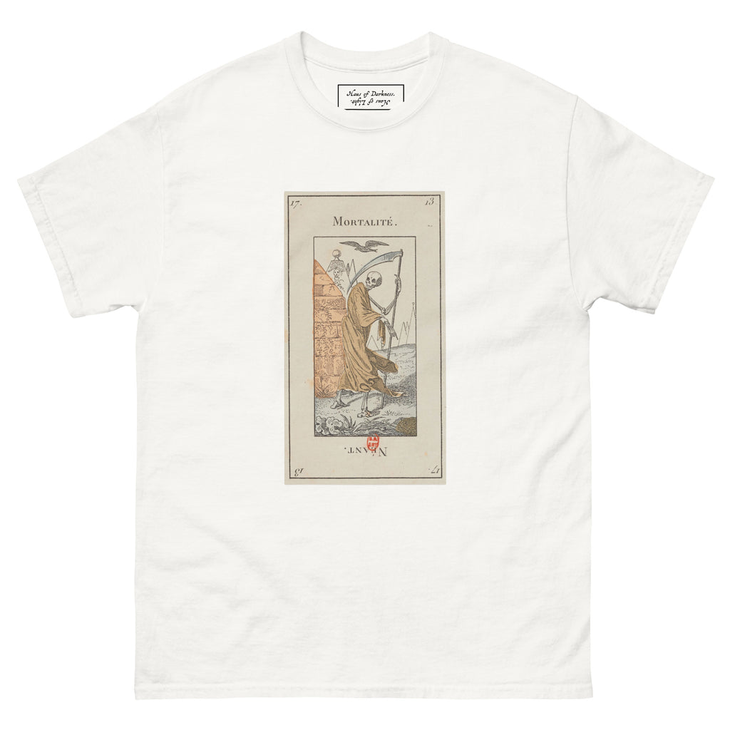 Vintage "Grand Etteilla" French Tarot "Death" | Unisex Classic Tee-Haus of Darkness, Haus of Light