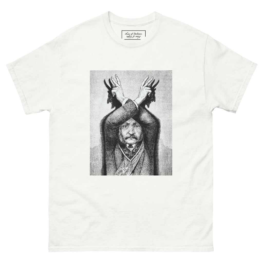 Devil Worship from "The Freemason" by Eugen Lennhoff | Unisex Classic Tee-Haus of Darkness, Haus of Light