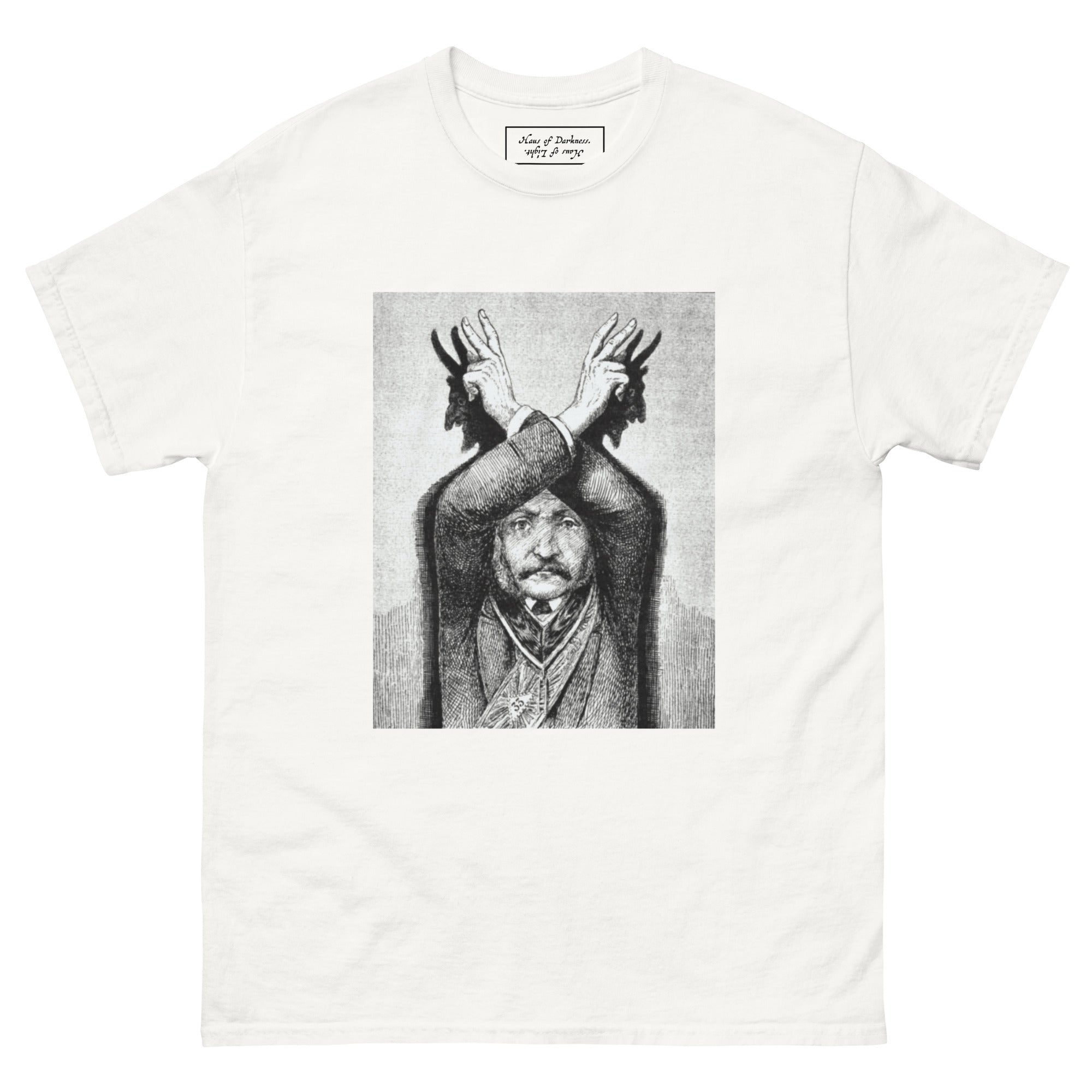Devil Worship from "The Freemason" by Eugen Lennhoff | Unisex Classic Tee-Haus of Darkness, Haus of Light