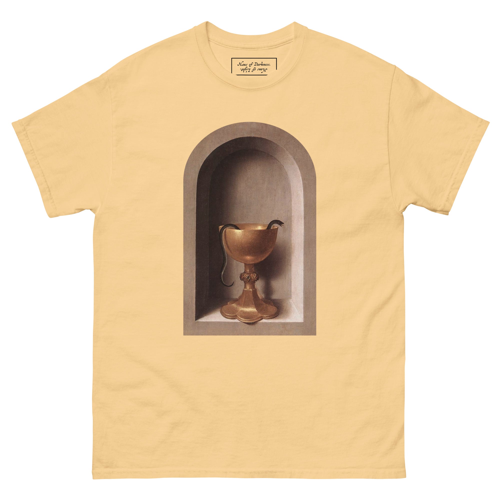 Snake Chalice from St John and Veronica Diptych by Hans Memling | Unisex Classic Tee-Haus of Darkness, Haus of Light