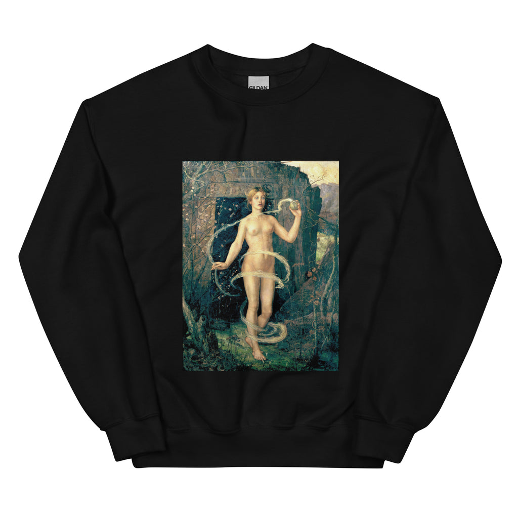 The Spring Witch by George Wilson | Unisex Sweatshirt-Haus of Darkness, Haus of Light