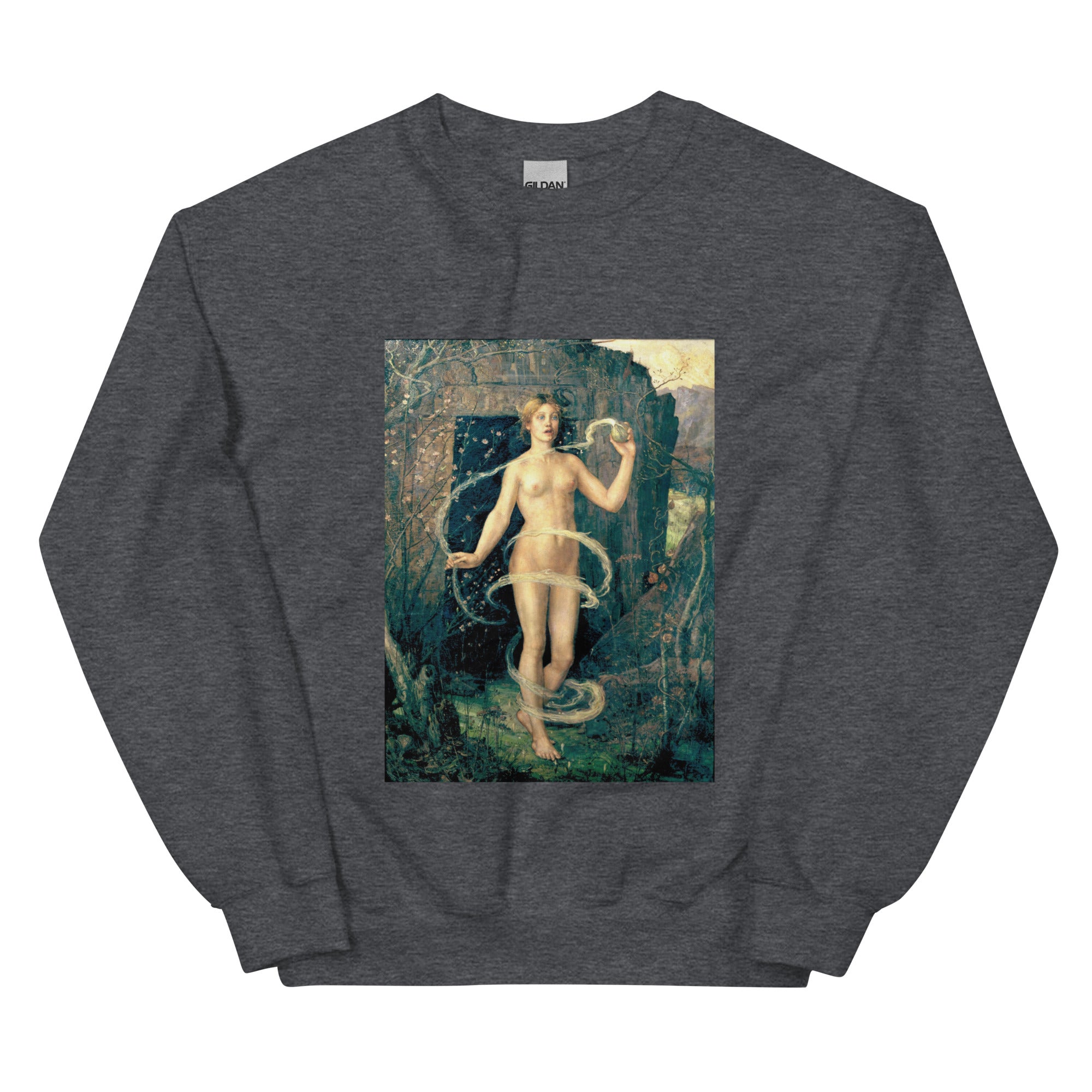 The Spring Witch by George Wilson | Unisex Sweatshirt-Haus of Darkness, Haus of Light