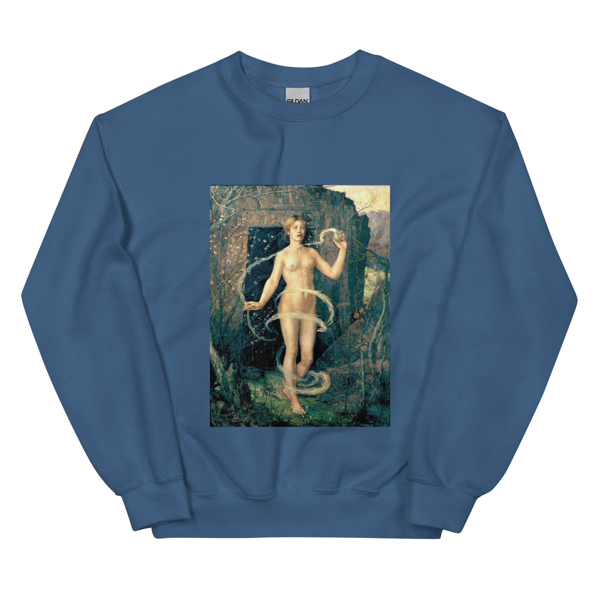 The Spring Witch by George Wilson | Unisex Sweatshirt-Haus of Darkness, Haus of Light