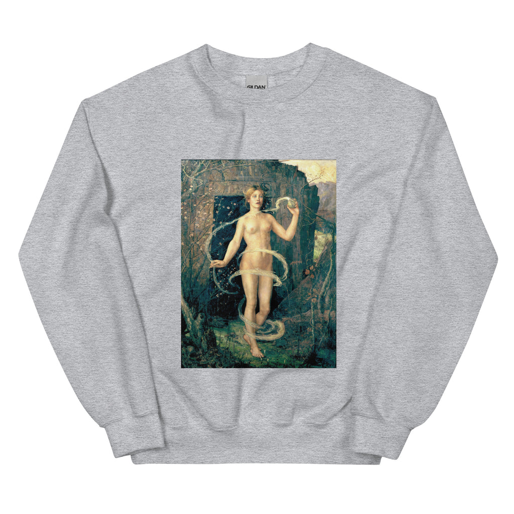 The Spring Witch by George Wilson | Unisex Sweatshirt-Haus of Darkness, Haus of Light