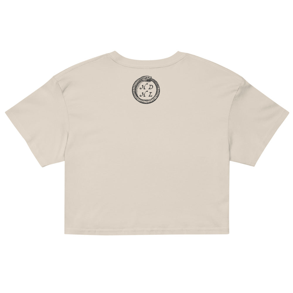 Vintage "Grand Etteilla" French Tarot "Protection" | Crop Top-Haus of Darkness, Haus of Light