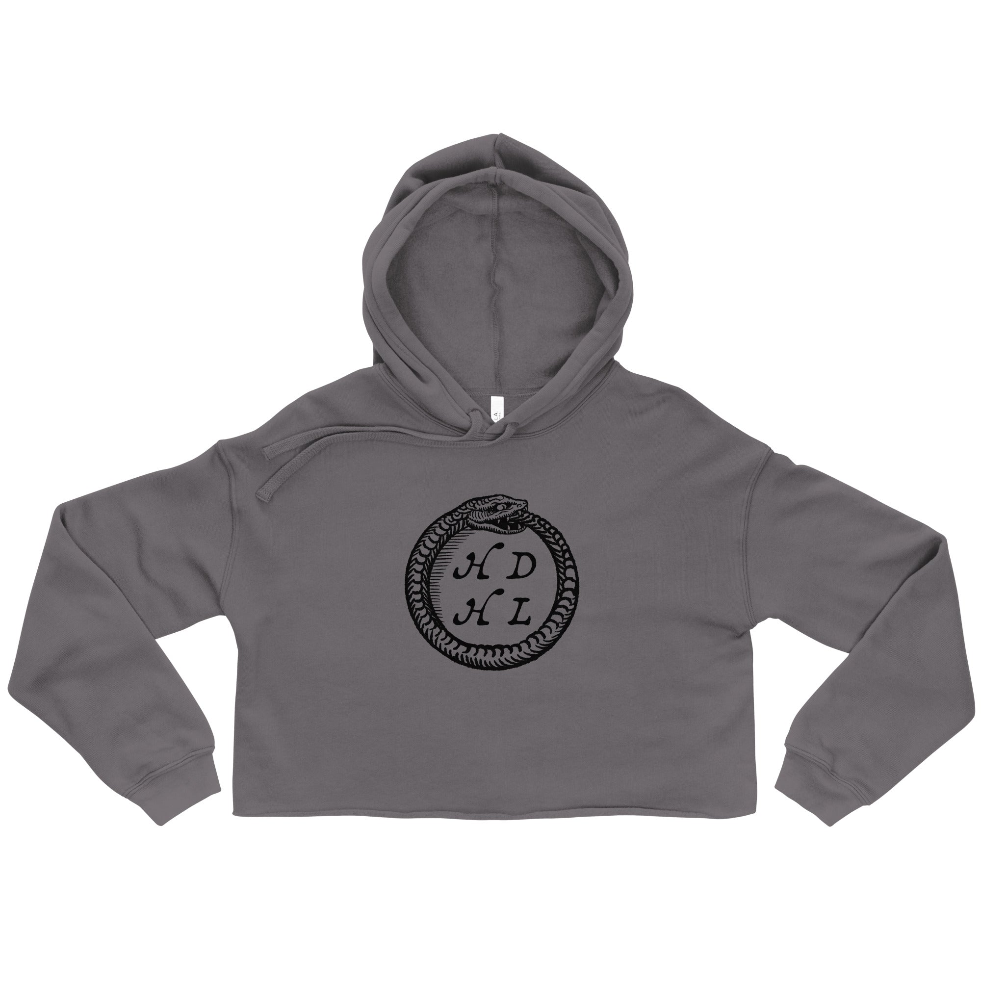 Haus of Darkness Haus of Light Logo | Crop Hoodie-Haus of Darkness, Haus of Light