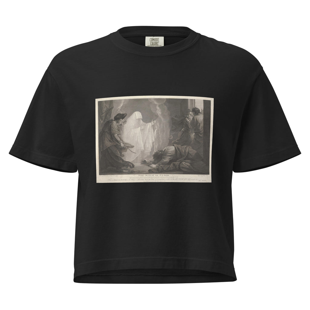 The Witch of En-dor by William Sharp | Women’s Boxy Tee-Haus of Darkness, Haus of Light
