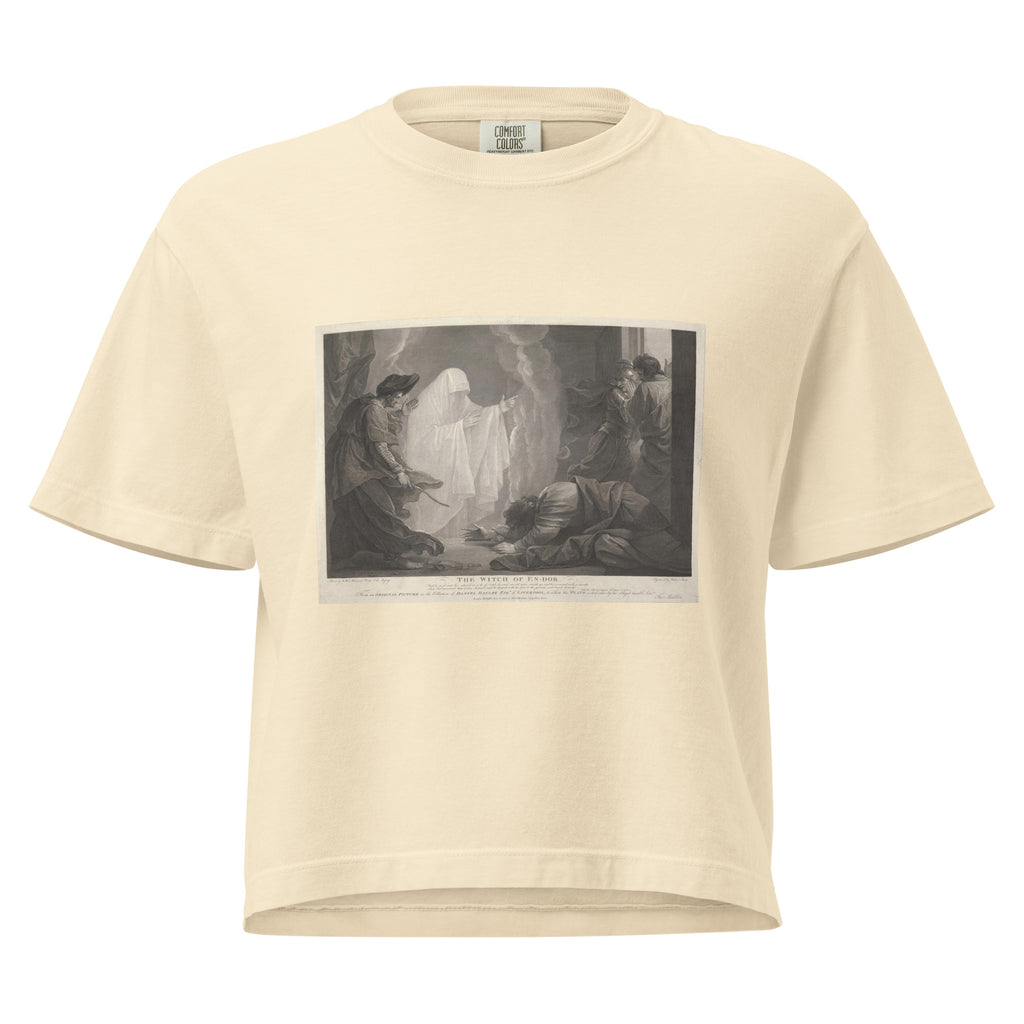 The Witch of En-dor by William Sharp | Women’s Boxy Tee-Haus of Darkness, Haus of Light