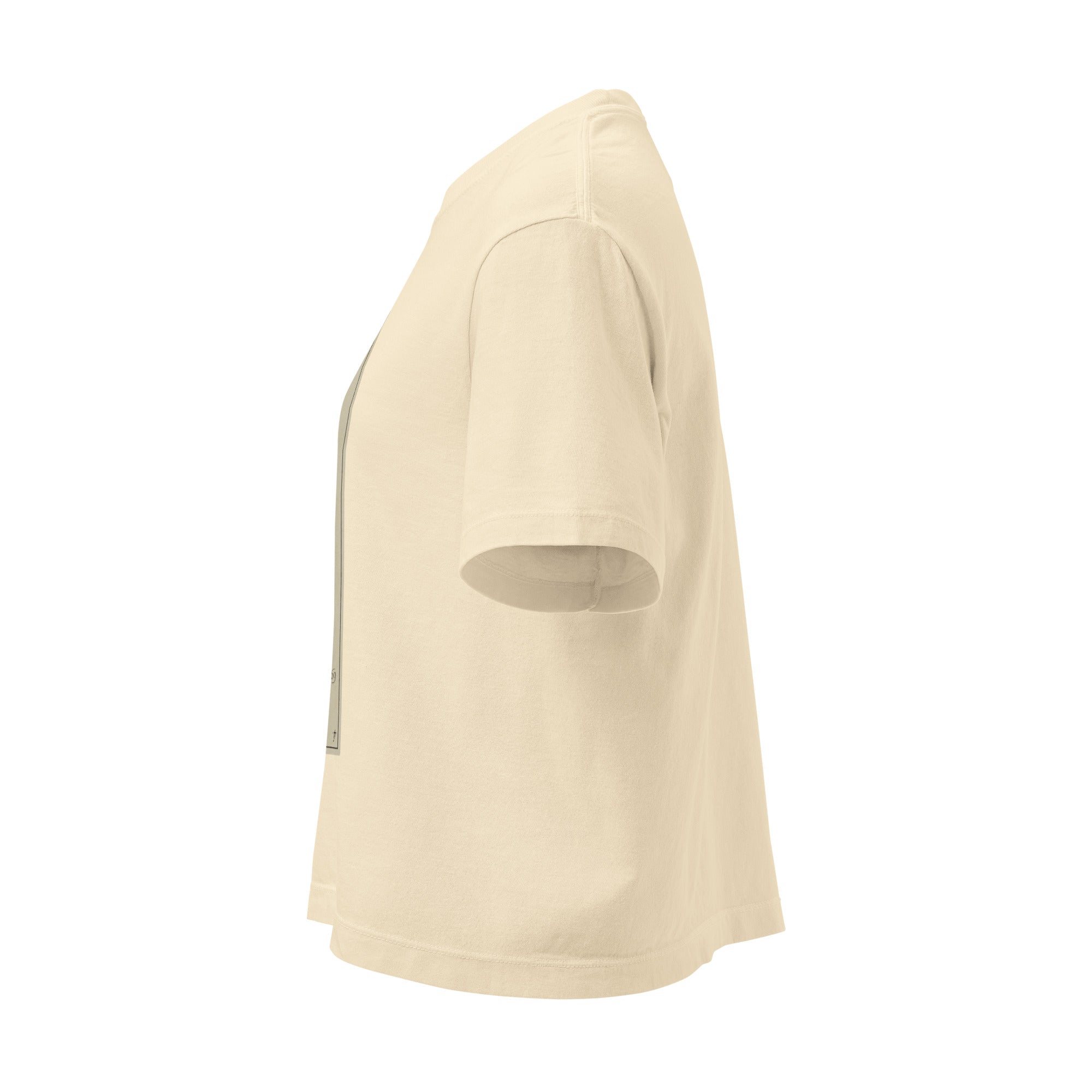 Vintage "Grand Etteilla" French Tarot "The Star" | Women’s Boxy Tee-Haus of Darkness, Haus of Light