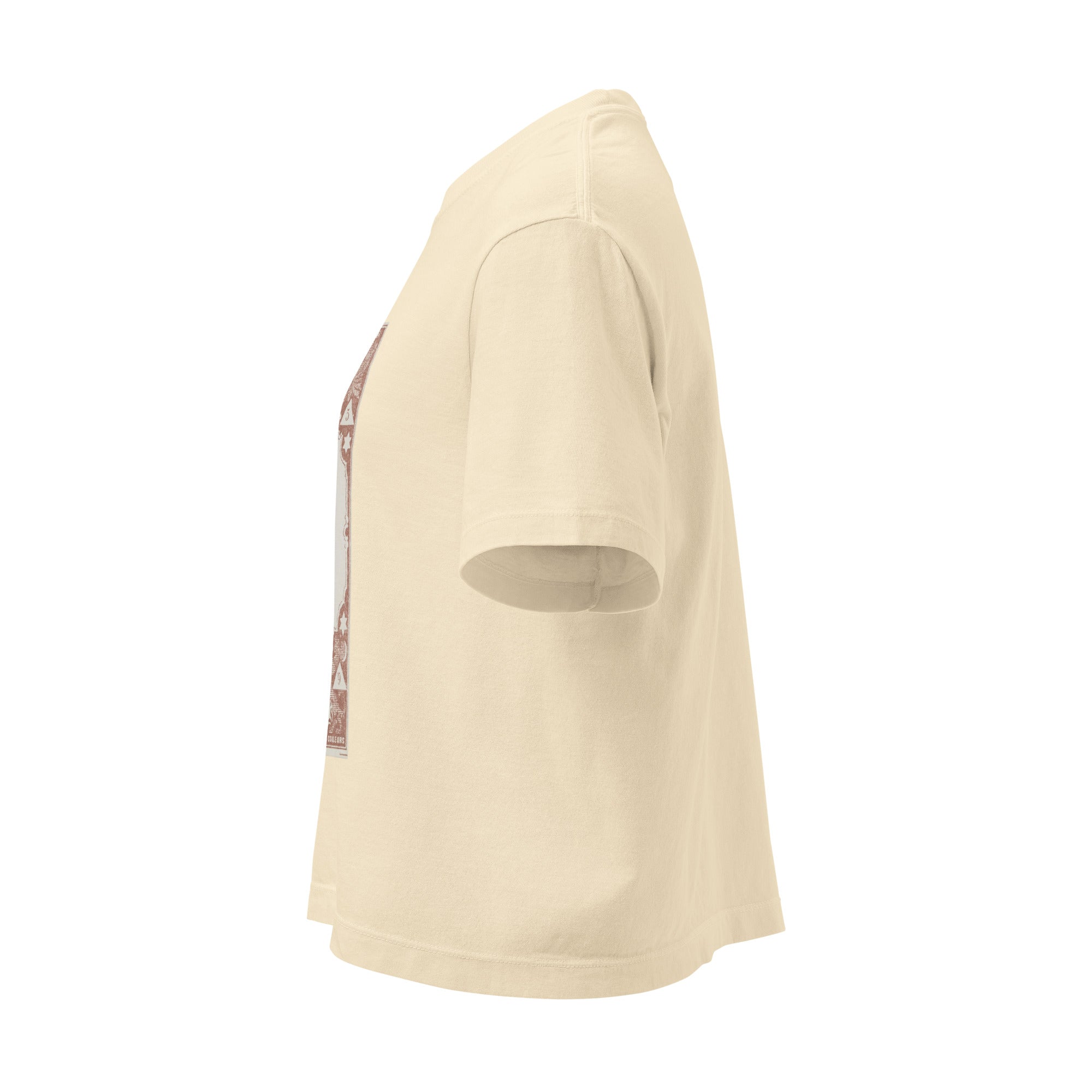 "Scorpio" Vintage French Astrology Oracle | Women's Boxy Tee-Haus of Darkness, Haus of Light