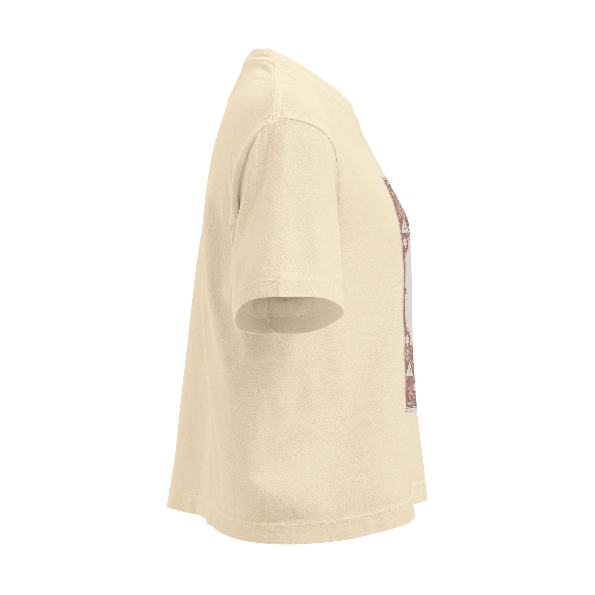 "Scorpio" Vintage French Astrology Oracle | Women's Boxy Tee-Haus of Darkness, Haus of Light