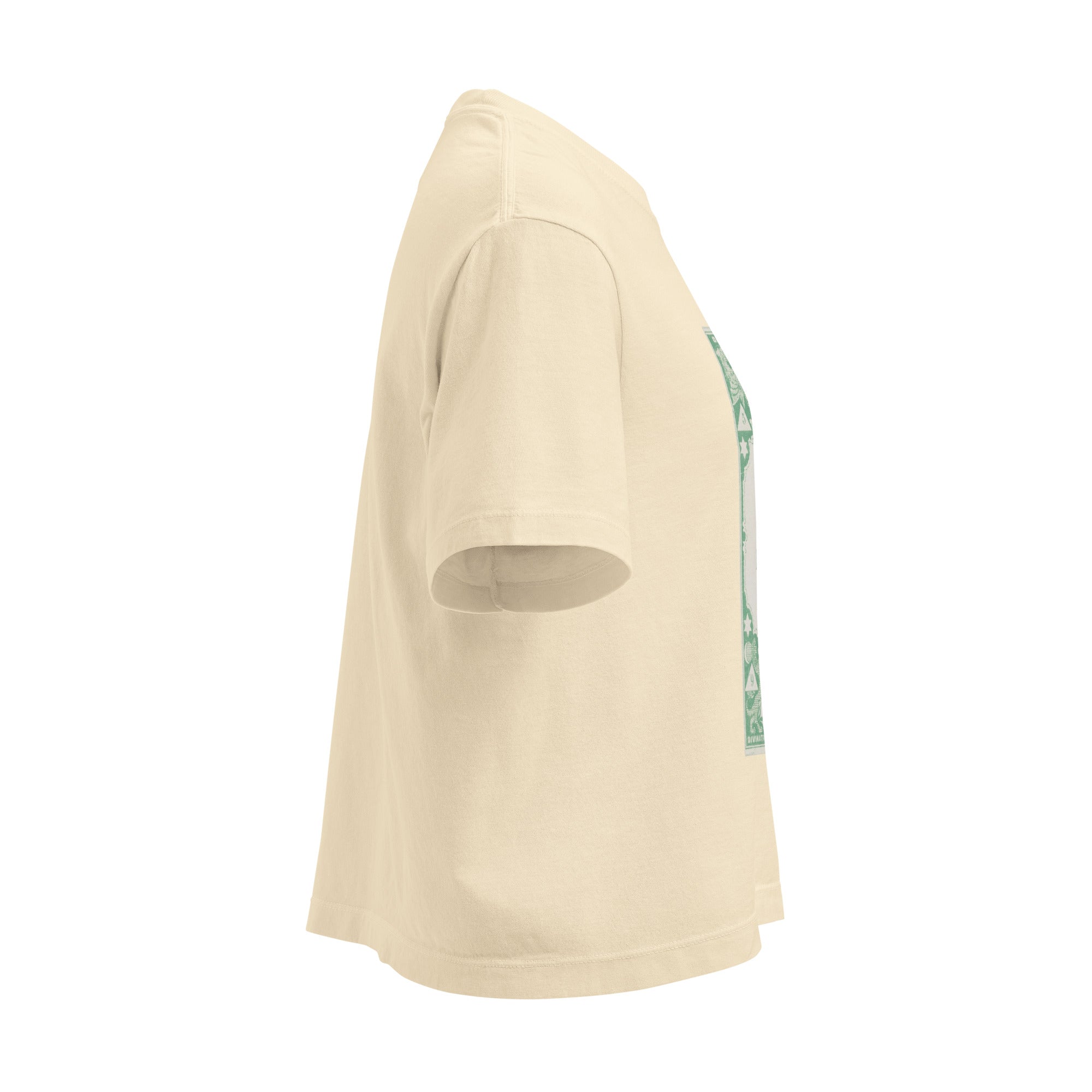 "Virgo" Vintage French Astrology Oracle | Women's Boxy Tee-Haus of Darkness, Haus of Light