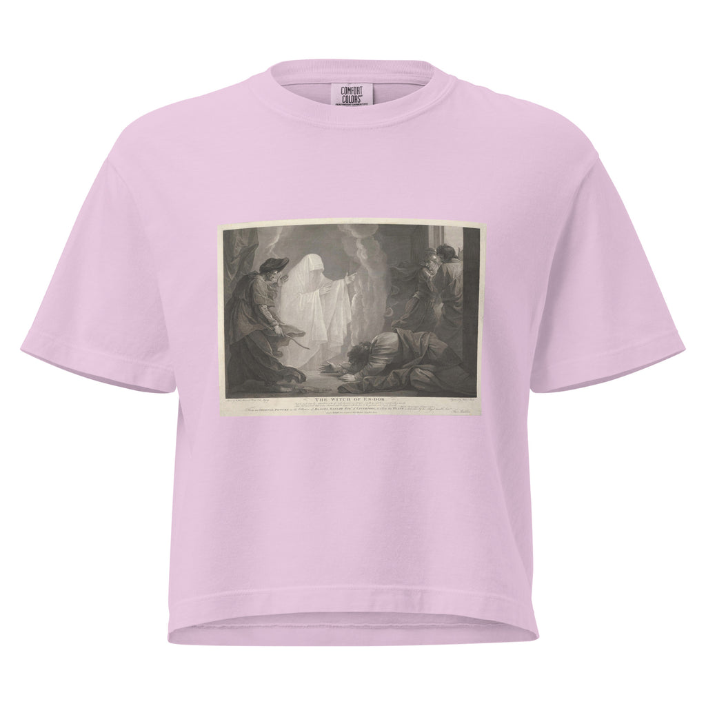 The Witch of En-dor by William Sharp | Women’s Boxy Tee-Haus of Darkness, Haus of Light