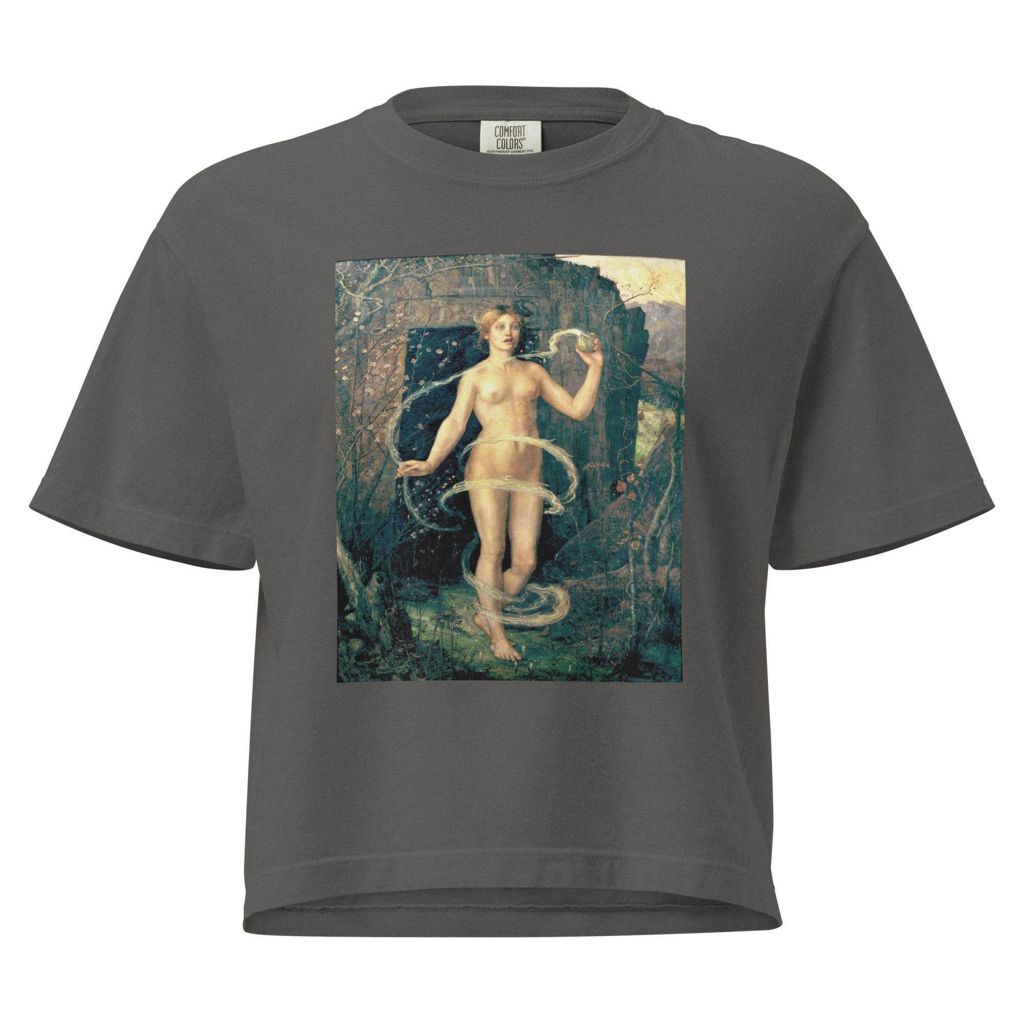 The Spring Witch by George Wilson | Women’s Boxy Tee-Haus of Darkness, Haus of Light