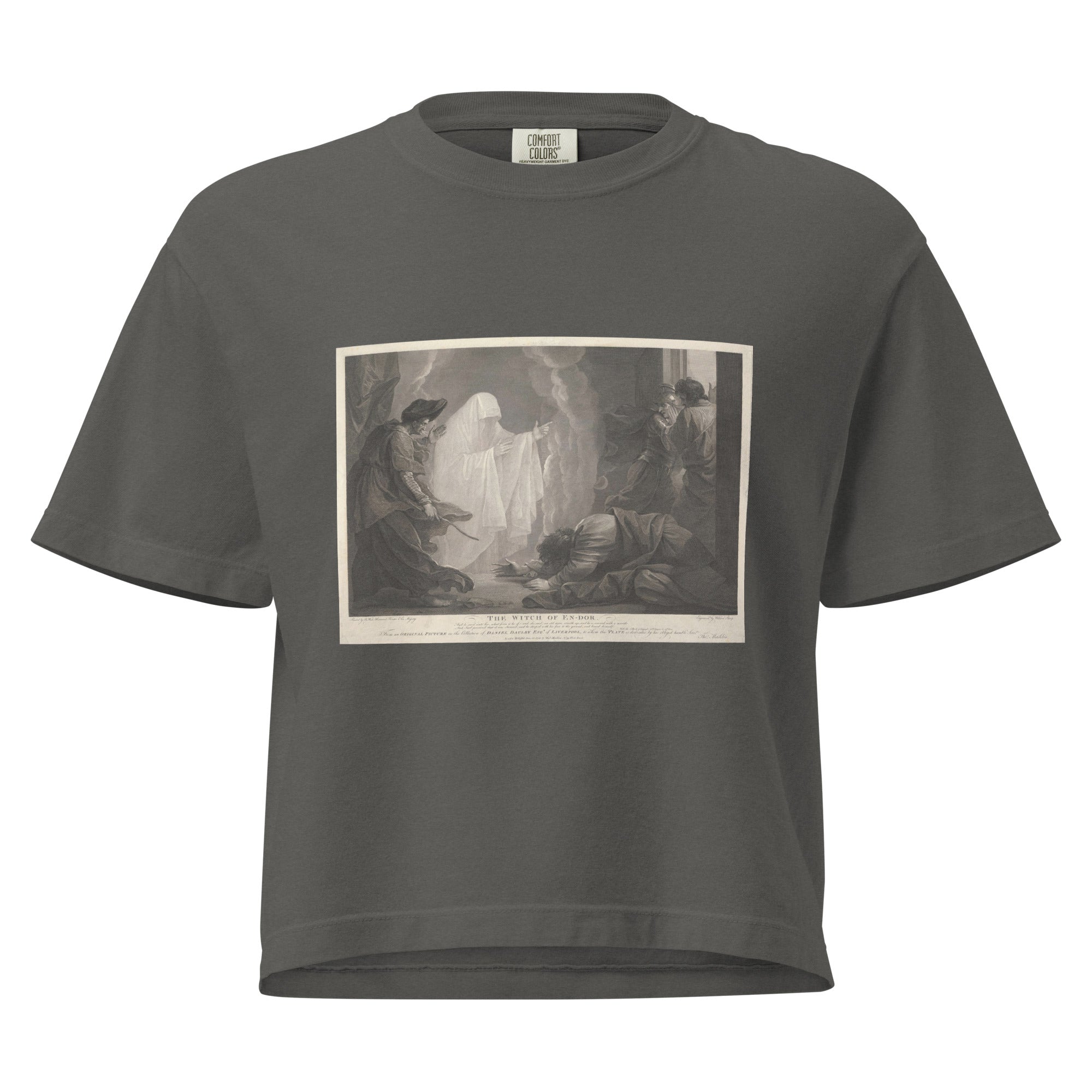 The Witch of En-dor by William Sharp | Women’s Boxy Tee-Haus of Darkness, Haus of Light