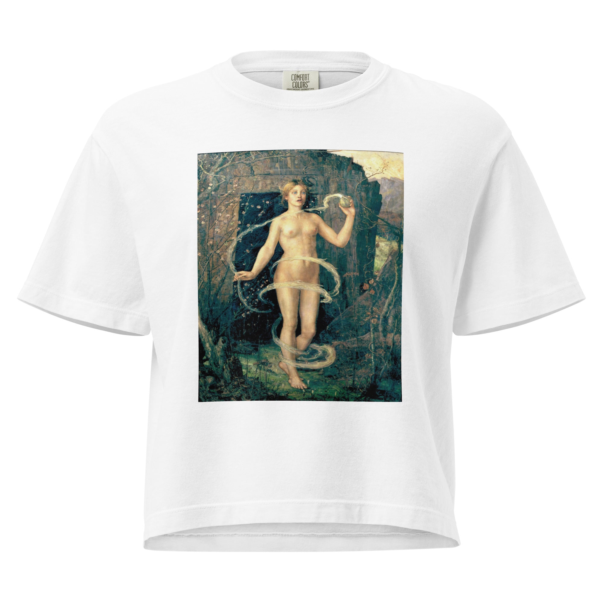 The Spring Witch by George Wilson | Women’s Boxy Tee-Haus of Darkness, Haus of Light