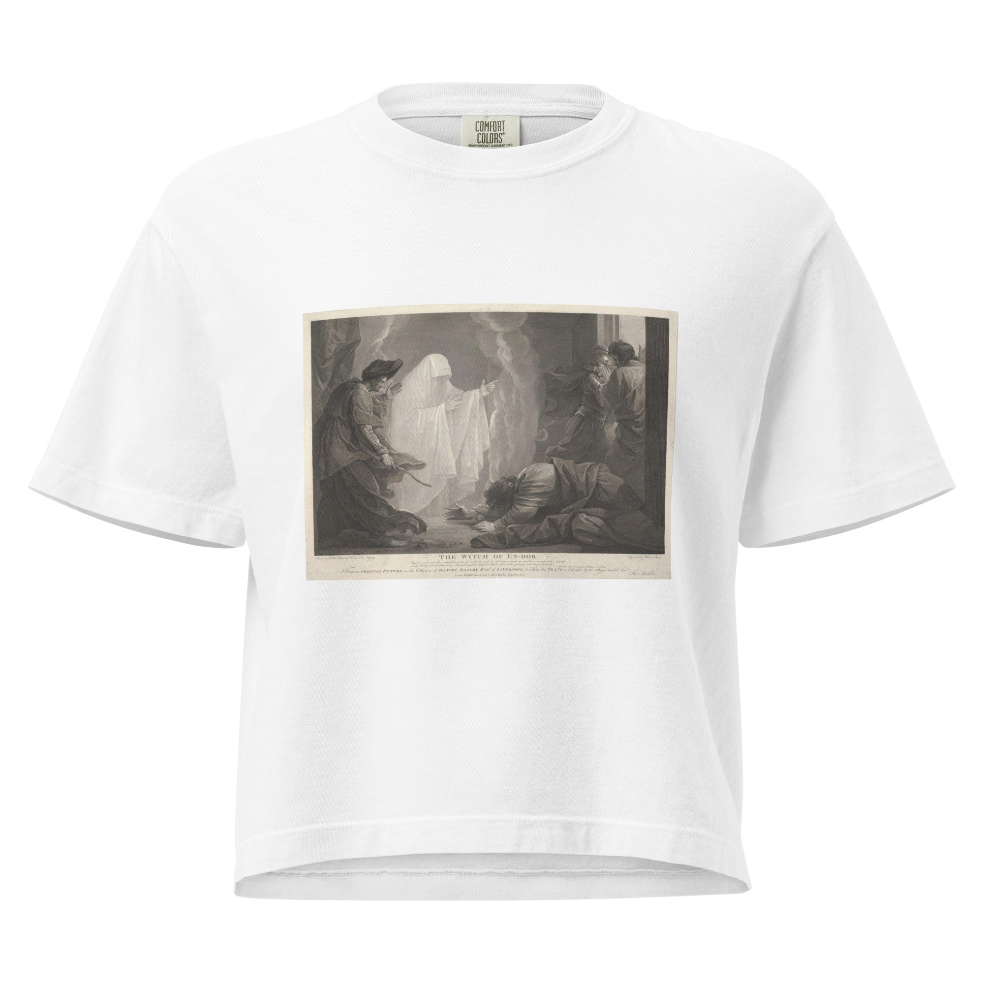 The Witch of En-dor by William Sharp | Women’s Boxy Tee-Haus of Darkness, Haus of Light