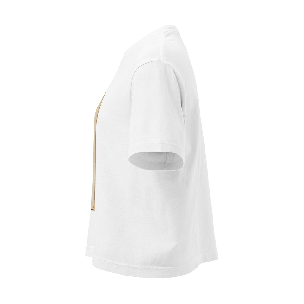 Vintage "Grand Etteilla" French Tarot "Day & Night" | Women’s Boxy Tee-Haus of Darkness, Haus of Light