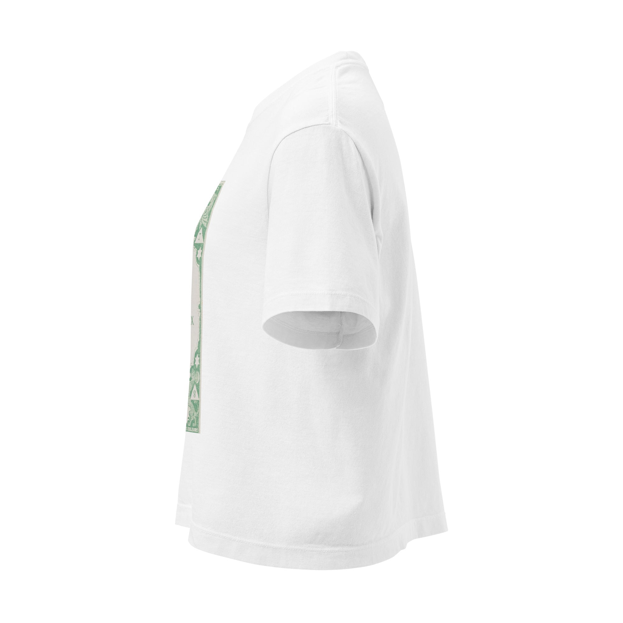 "Gemini" Vintage French Astrology Oracle | Women's Boxy Tee-Haus of Darkness, Haus of Light